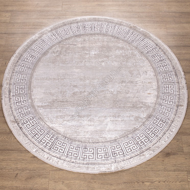 Ковер ДИЗАЙН M220D ЦВЕТ C_DGREY / DBEIGE овал