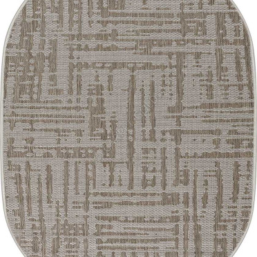 Безворсовый ковер SZ5203A2O OVAL 34 Циновка Тпе