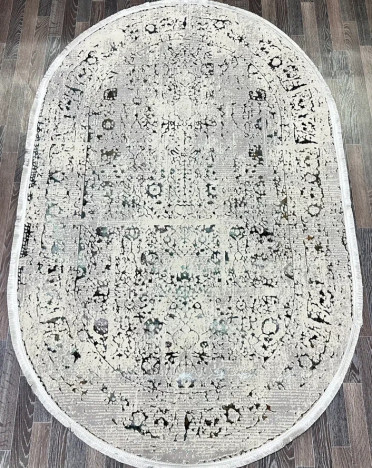 Ковер турецкий B086B FESTIVAL (Полиэстер хит-сет, серый)
