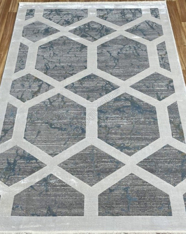 Ковер турецкий TD69P Elexus Olimpos (Бамбуковый шелк, серый)