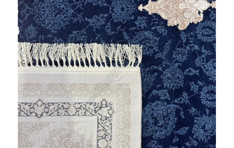 Турецкий ковер 0932A C_MAVI C_KREM SHIMAL