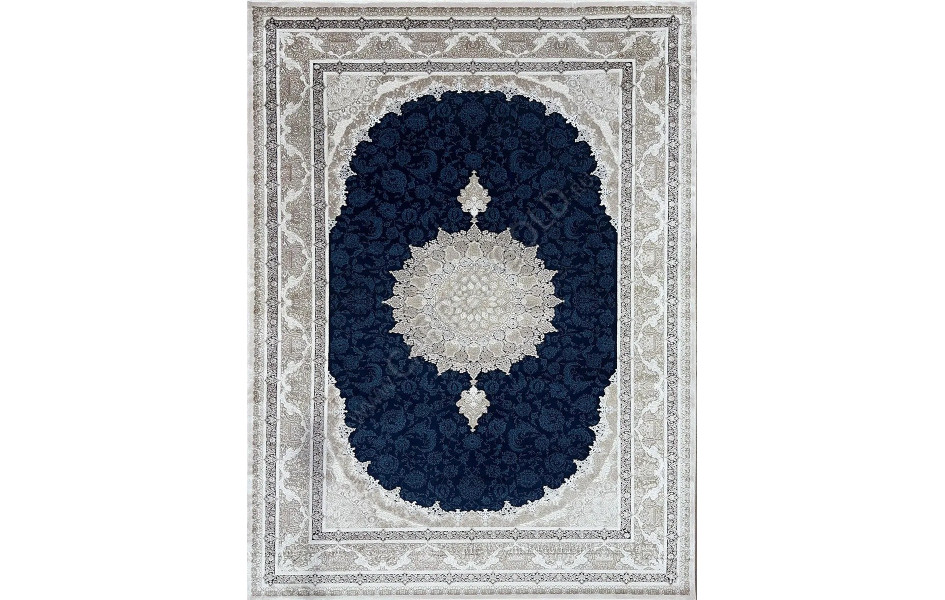 Турецкий ковер 0932A C_MAVI C_KREM SHIMAL