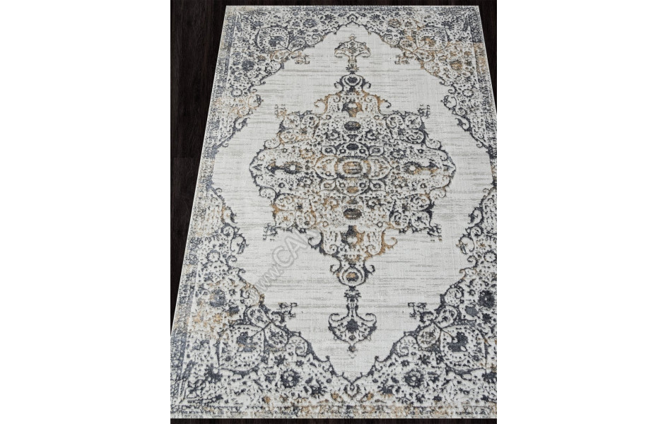 Ковер 02469H - D.GREY / GREY - Прямоугольник - коллекция SAFARI