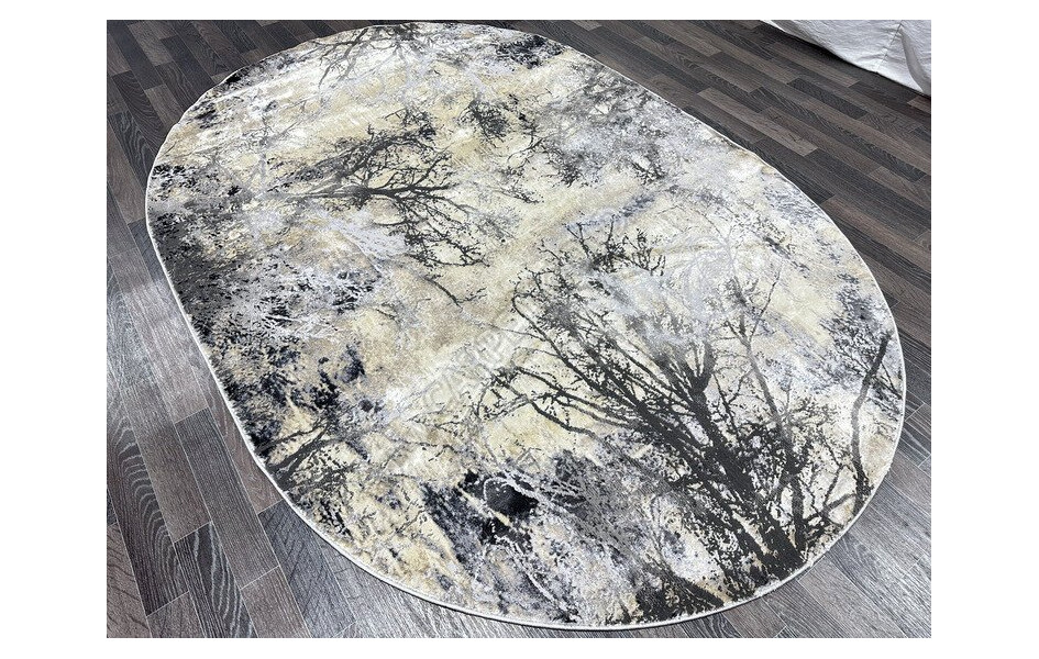 Lisa AA630A_IVORY / ANTRASIT овал