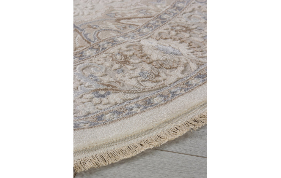 Ковер 35987Z - CREAM / CREAM - Овал - коллекция MELODY