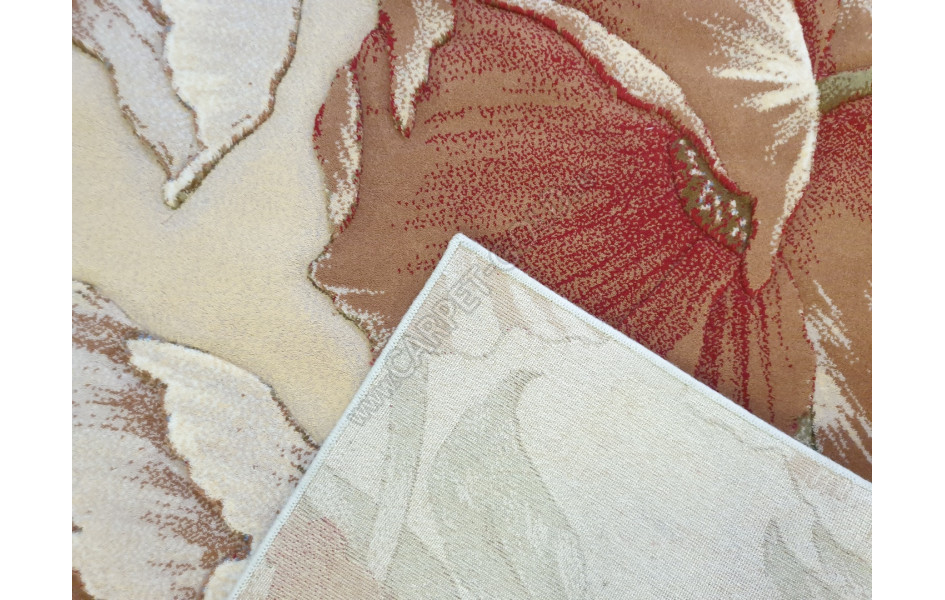 Шерстяной ковёр Hunnu Relief 6A1260/13S